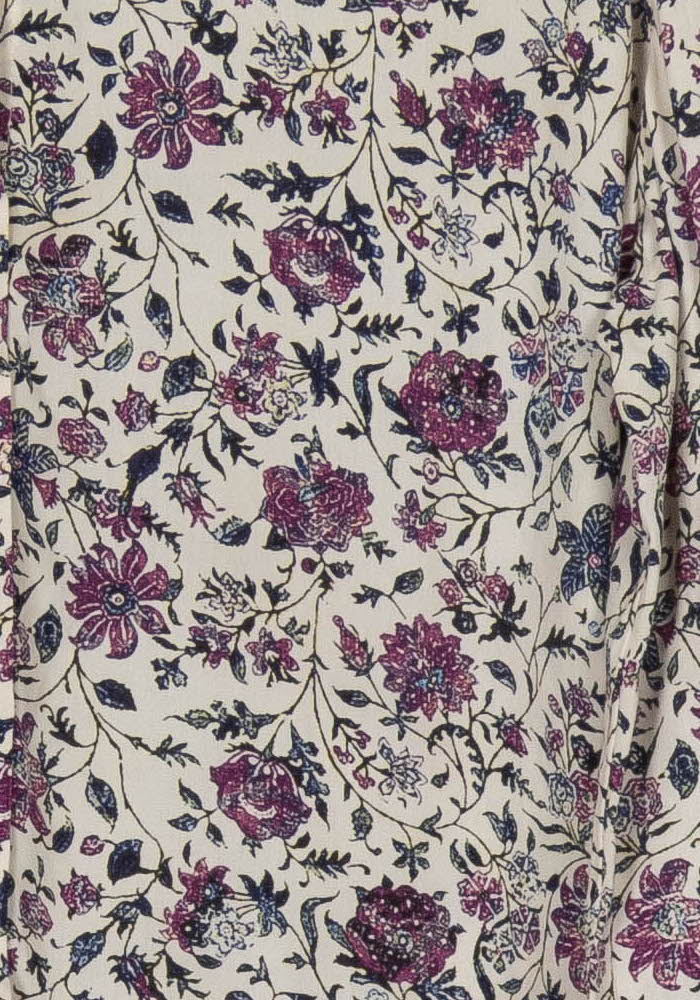 Chemise Beige et Violette - Taille XL/42 de la marque Caroll | PARAD123973 - Vendu par Paradigme - Image 3
