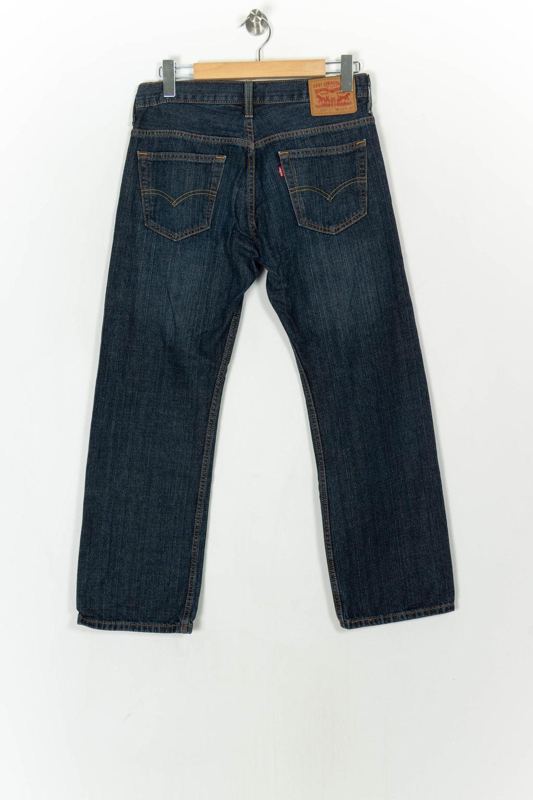 Jean Droit Bleu Foncé - Taille M/38 de la marque Levi&