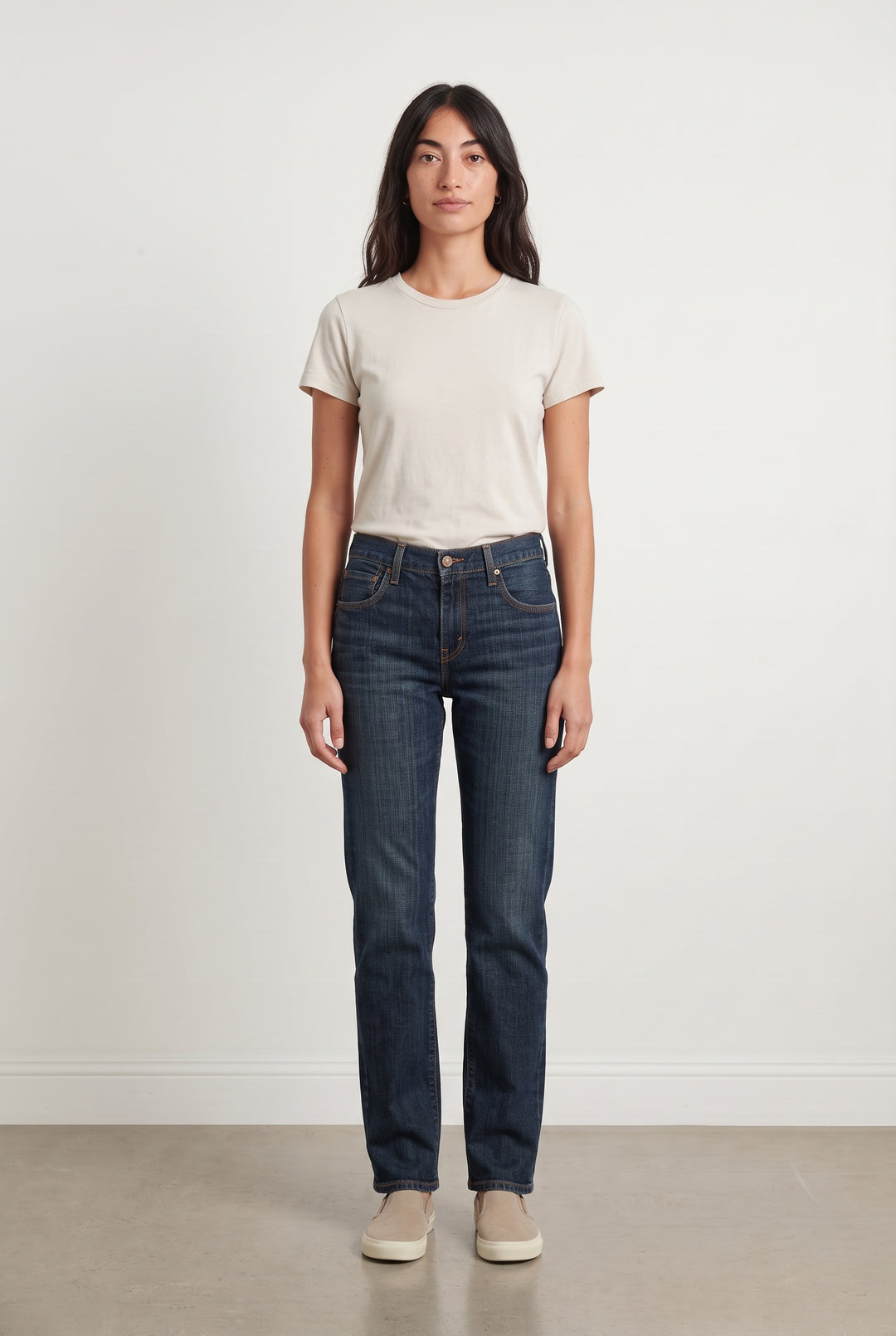 Jean Droit Bleu Foncé - Taille M/38 de la marque Levi&