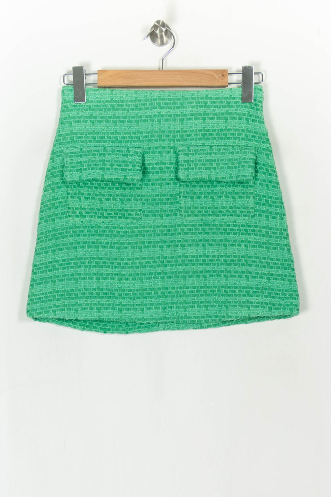 Jupe Courte Verte - Taille S/36 de la marque Maje | PARAD123977 - Vendu par Paradigme - Image 2