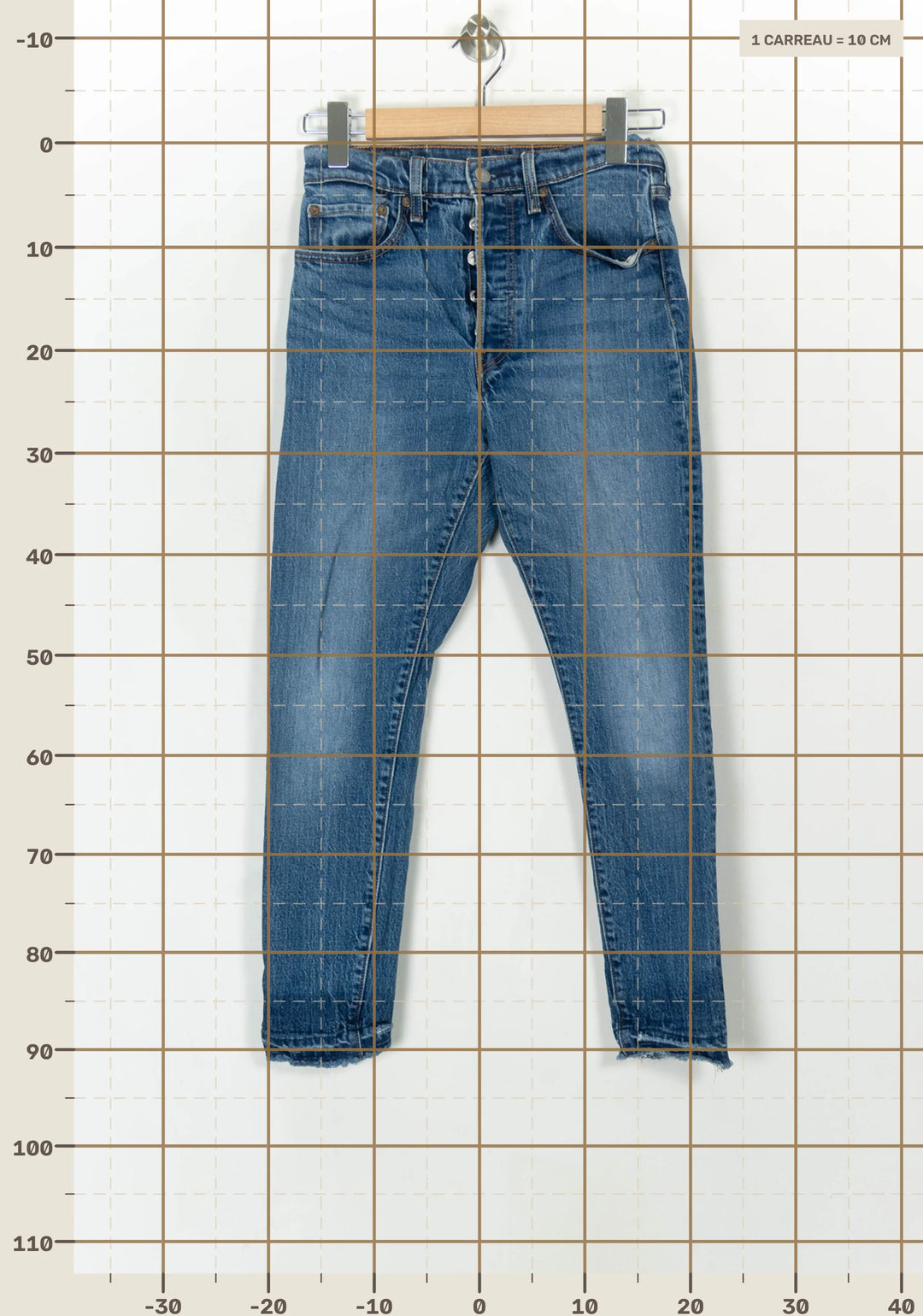 Jean Skinny Bleu - Taille S/36 de la marque Levi&