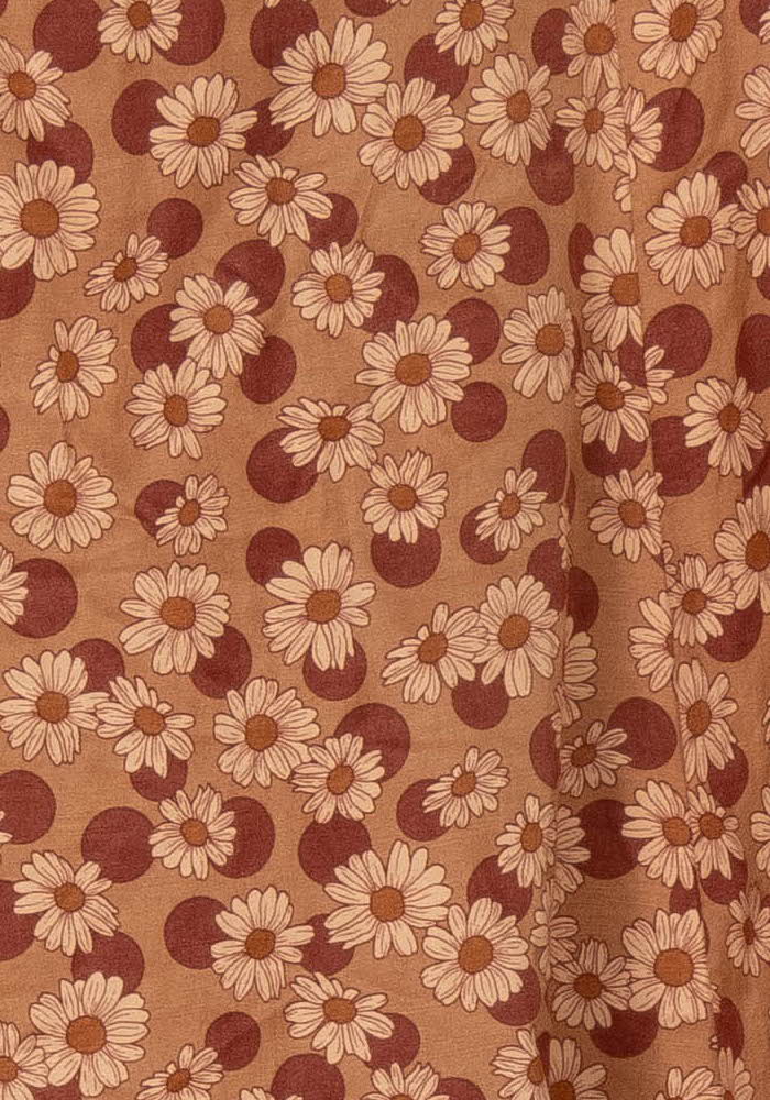 Jupe Longue Marron et Beige - Taille S/36 de la marque Sandro | PARAD123982 - Vendu par Paradigme - Image 3