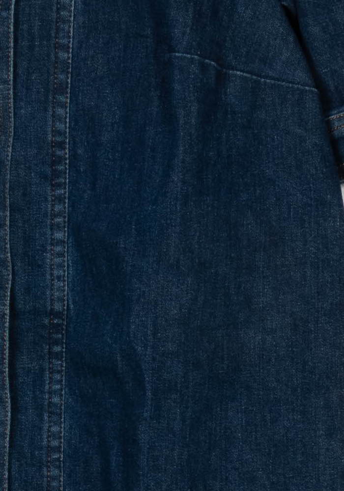 Robe Courte En Jean Bleue - Taille S/36 de la marque Sézane | PARAD123988 - Vendu par Paradigme - Image 3