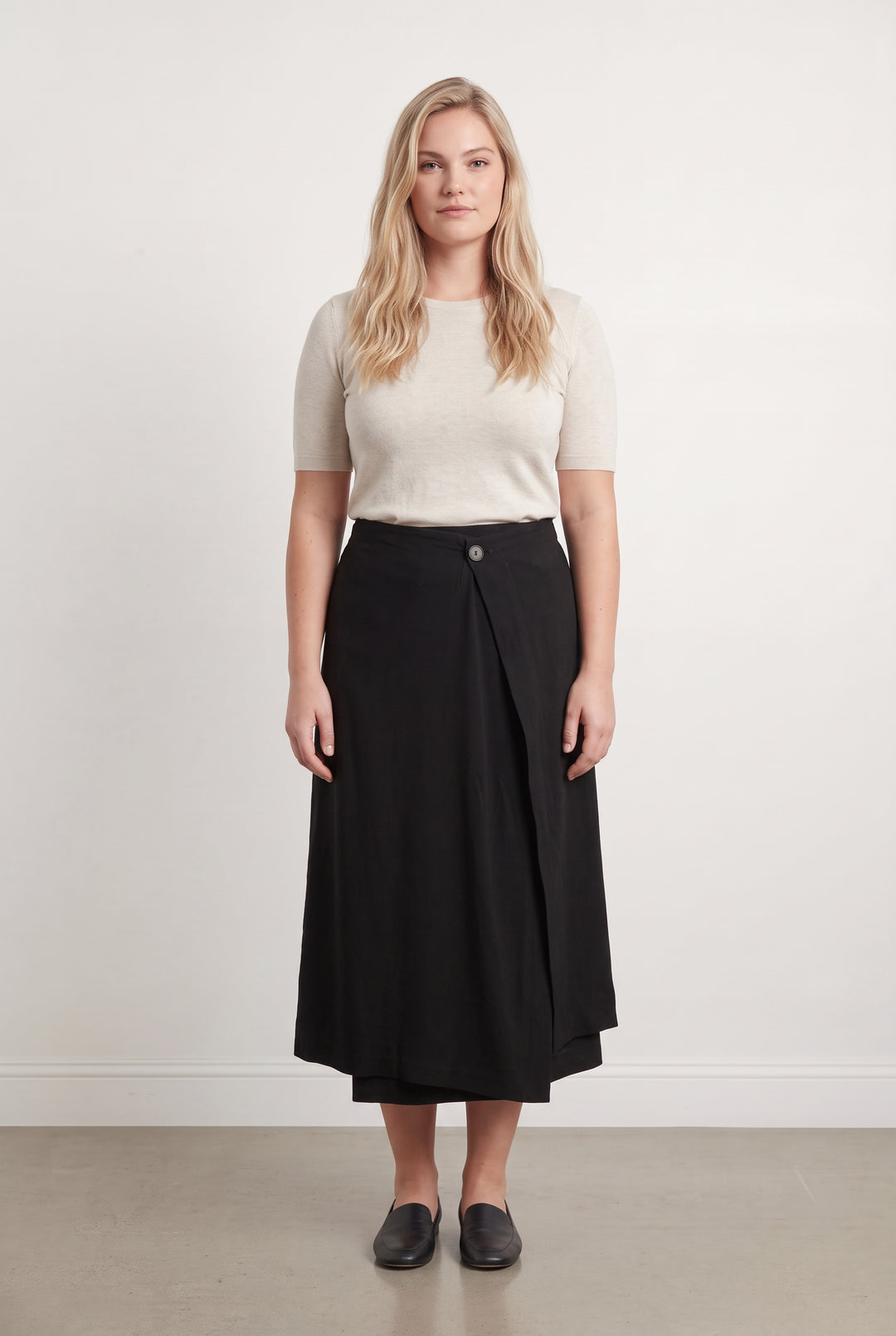 Jupe Longue Noire - Taille XXXL/46 de la marque Sézane | PARAD123990 - Vendu par Paradigme - Image 1