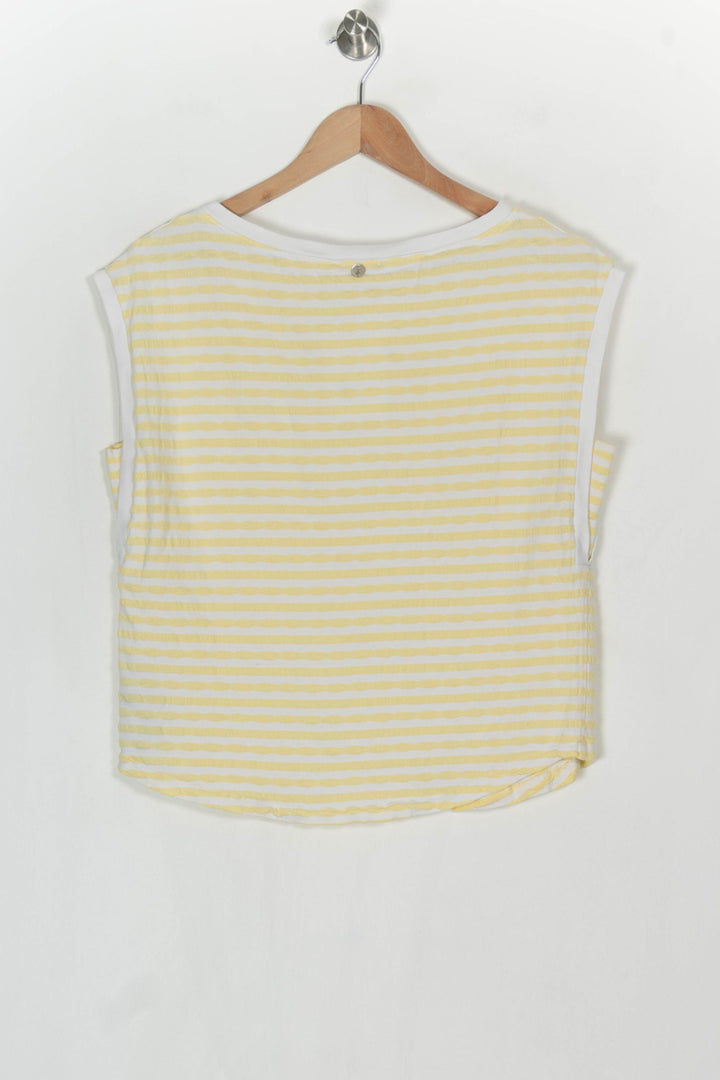 Débardeur Jaune et Blanc - Taille M/38 de la marque One Step | PARAD123993 - Vendu par Paradigme - Image 5