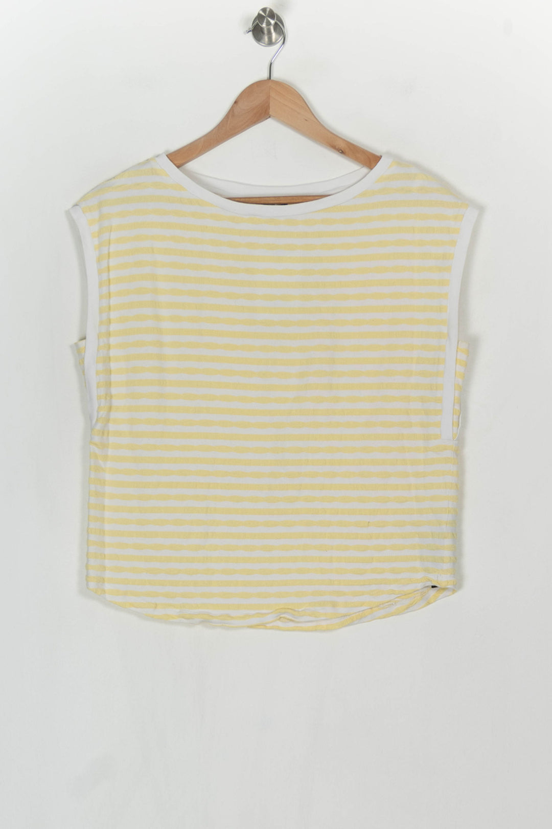 Débardeur Jaune et Blanc - Taille M/38 de la marque One Step | PARAD123993 - Vendu par Paradigme - Image 2
