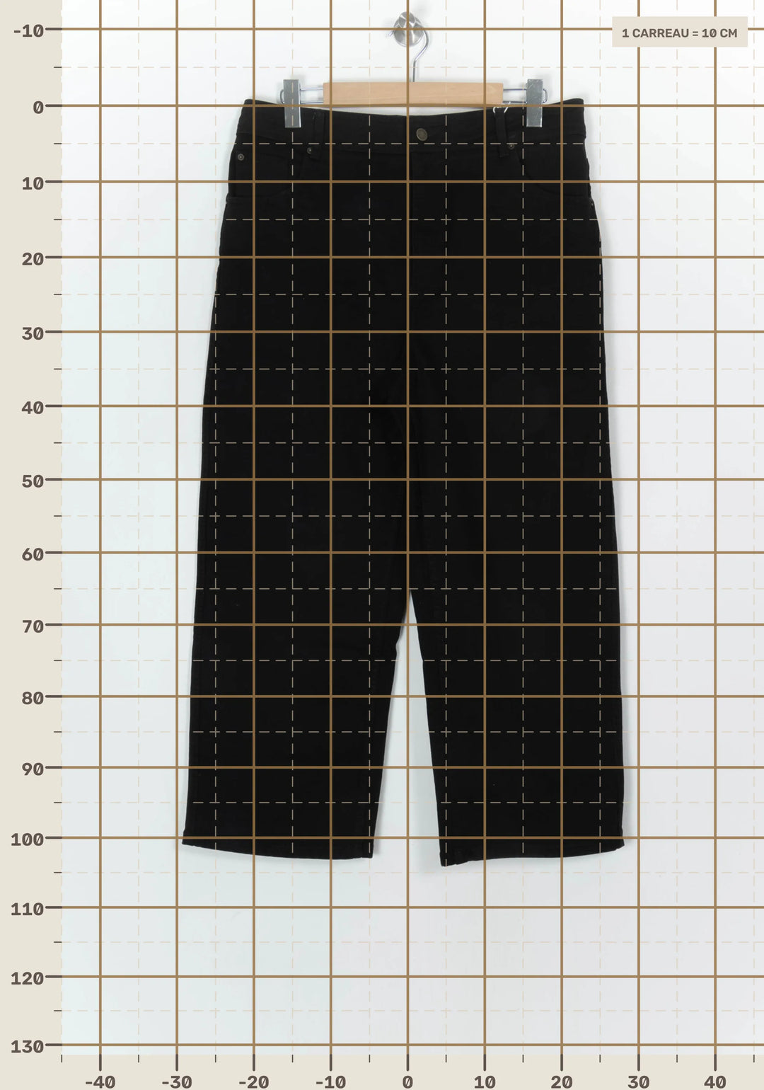 Jean Noir - Taille XXXL/46 de la marque Sézane | PARAD123996 - Vendu par Paradigme - Image 4
