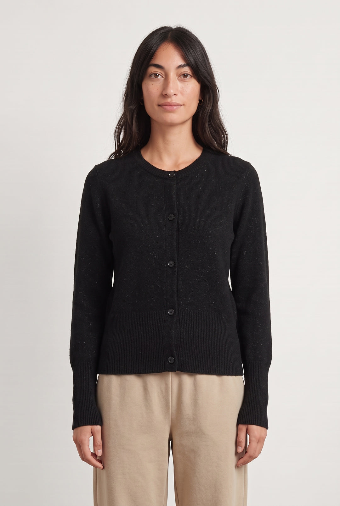 Cardigan Noir - Taille S/36 de la marque Comptoir des Cotonniers | PARAD123999 - Vendu par Paradigme - Image 1