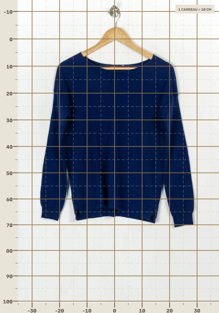 Pull Bleu - Taille S/36 de la marque Comptoir des Cotonniers | PARAD124002 - Vendu par Paradigme - Image 4