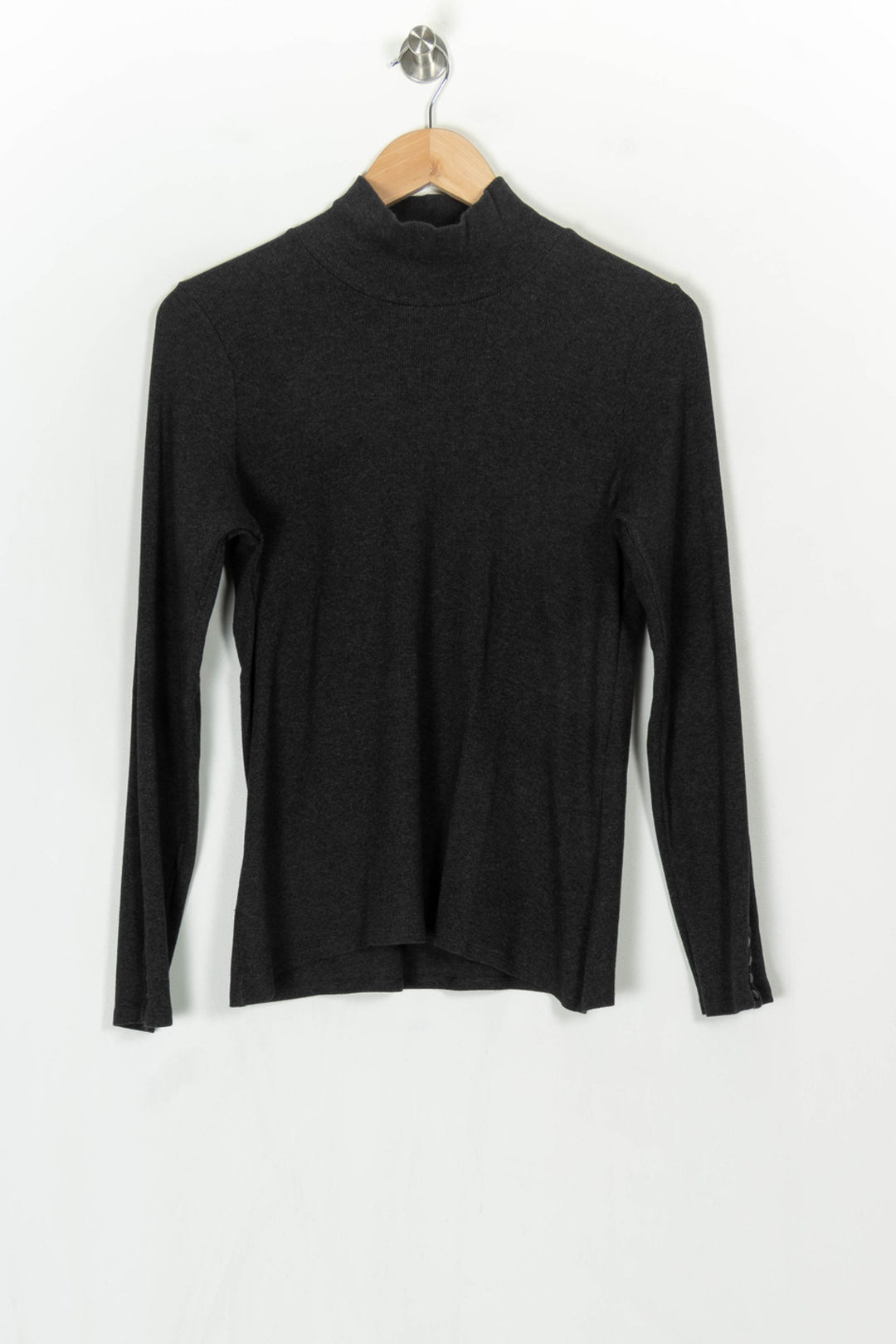 Pull À Col Montant Gris - Taille XXL/44 de la marque Sézane | PARAD124003 - Vendu par Paradigme - Image 2