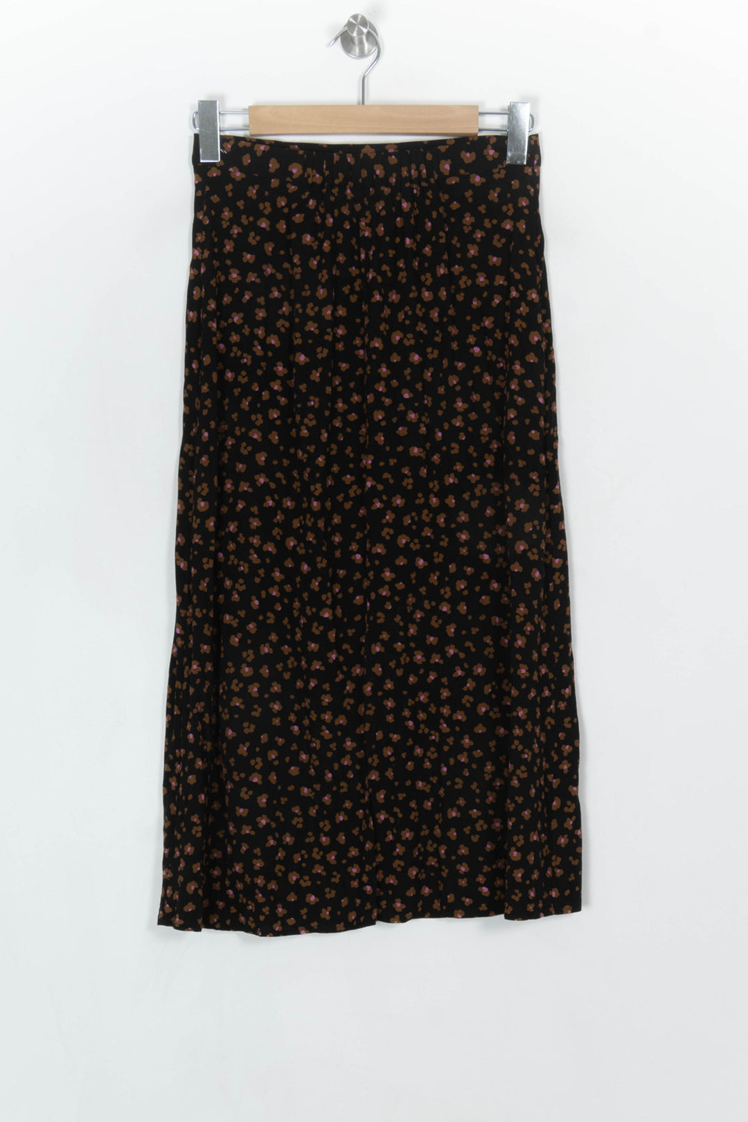 Jupe Longue Noire et Marron - Taille M/38 de la marque Des petits hauts | PARAD124004 - Vendu par Paradigme - Image 5