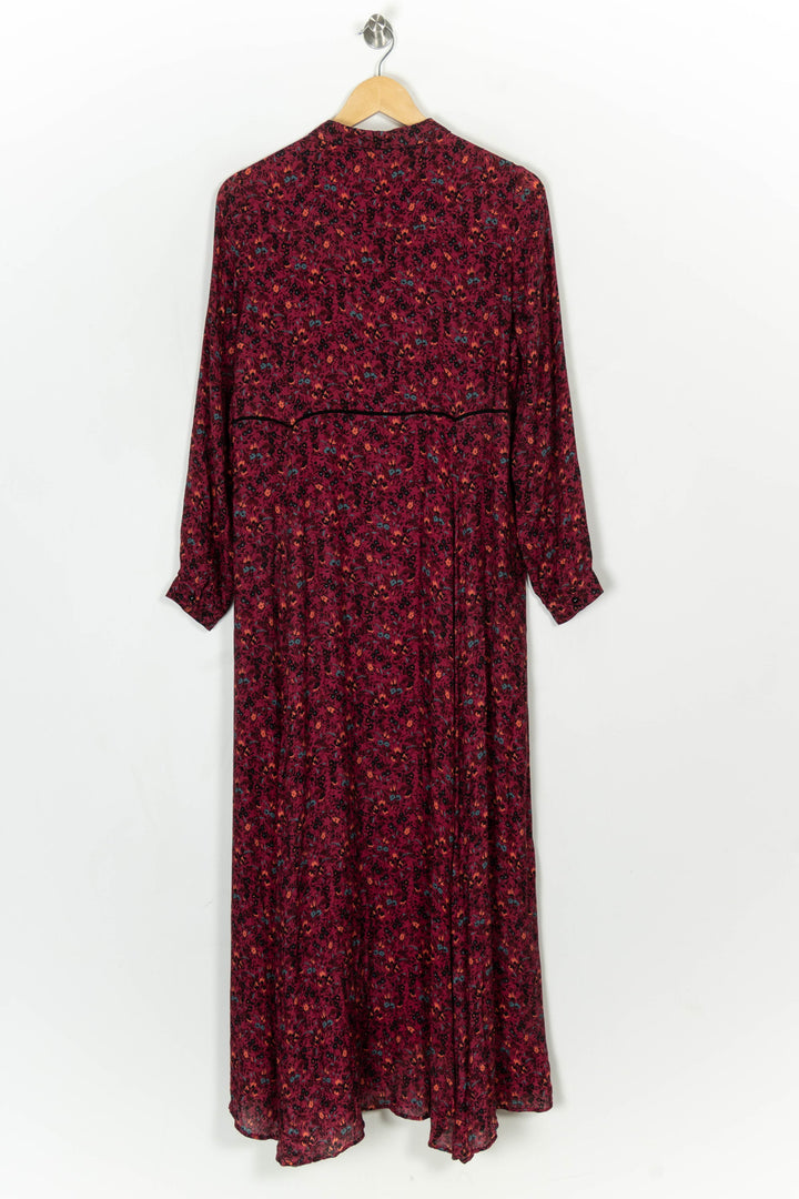 Robe Longue Bordeaux - Taille L/40 de la marque Sézane | PARAD124006 - Vendu par Paradigme - Image 5