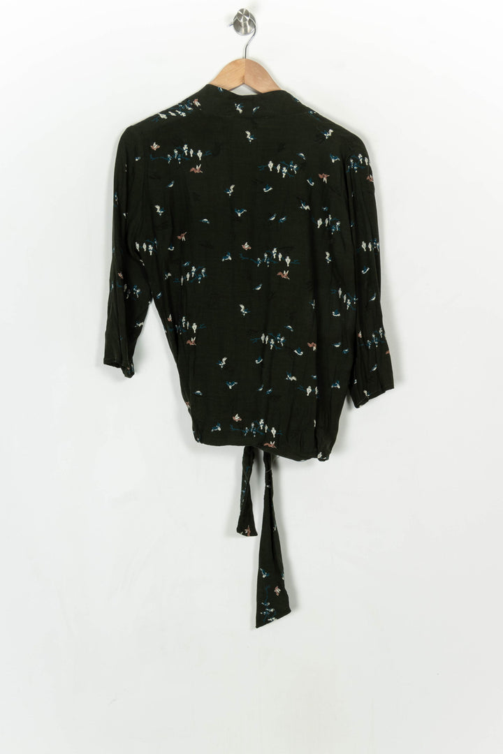 Blouse Cache-Cœur Verte - Taille XL/42 de la marque Comptoir des Cotonniers | PARAD124008 - Vendu par Paradigme - Image 5