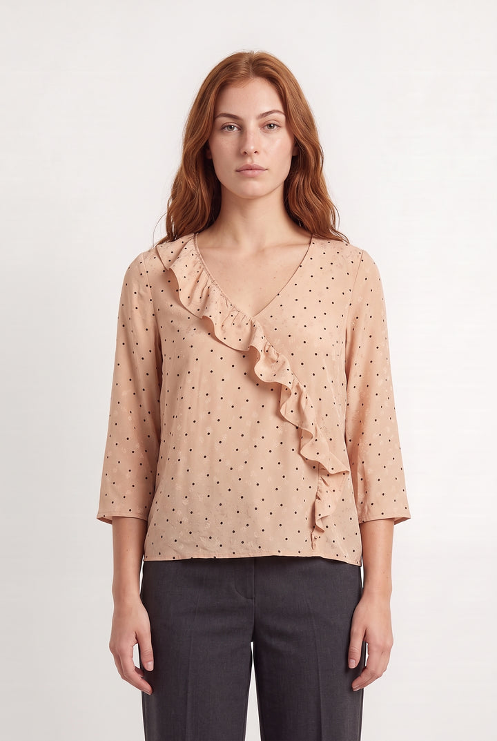 Blouse Rose - Taille S/36 de la marque Sézane | PARAD124009 - Vendu par Paradigme - Image 1