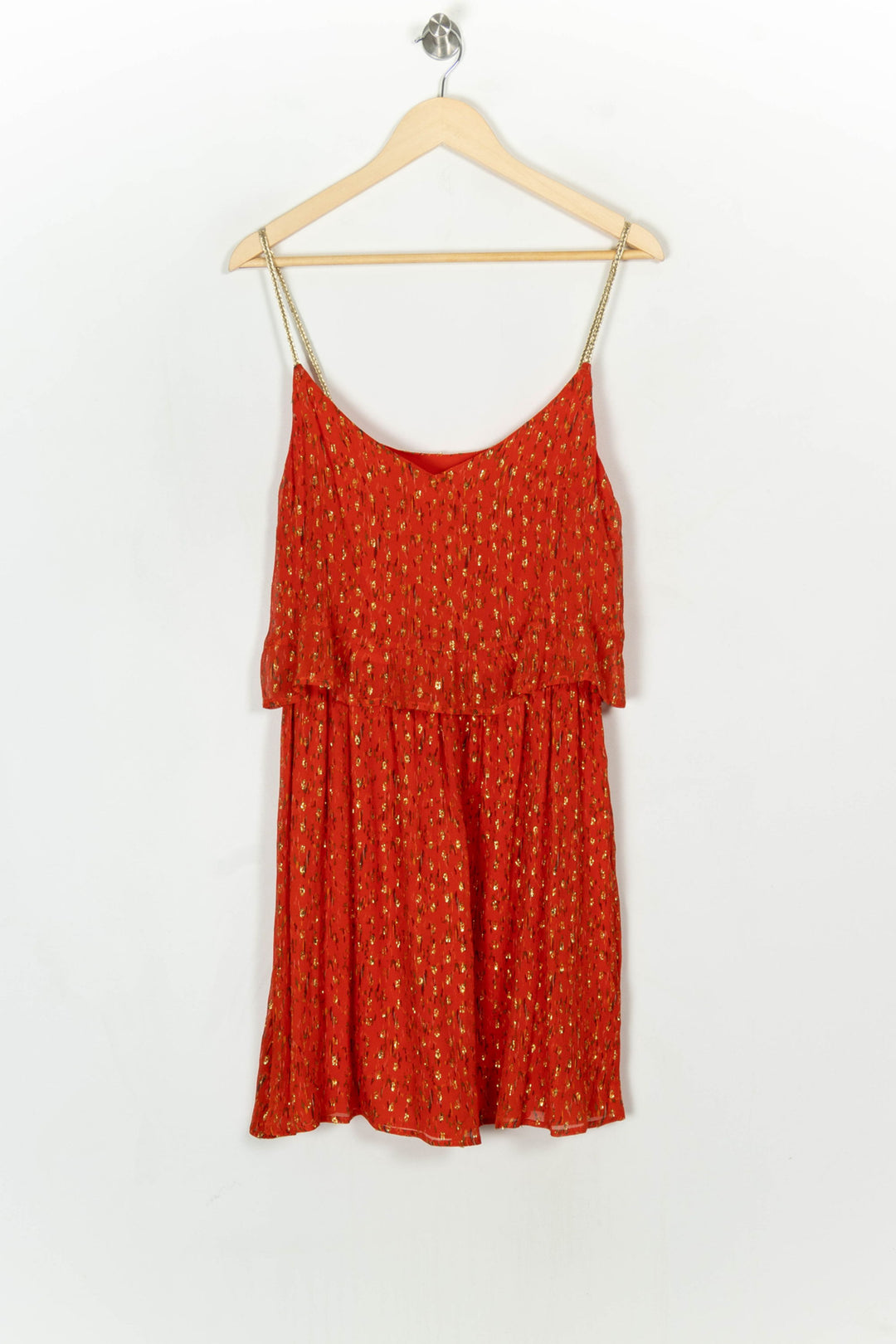 Robe Longue Rouge - Taille XL/42 de la marque Sézane | PARAD124010 - Vendu par Paradigme - Image 2