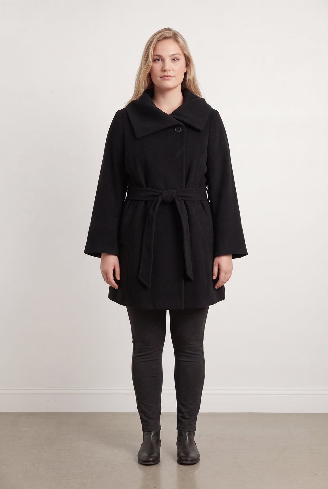 Manteau Noir - Taille XXL/44 de la marque Gerard Darel | PARAD124014 - Vendu par Paradigme - Image 1