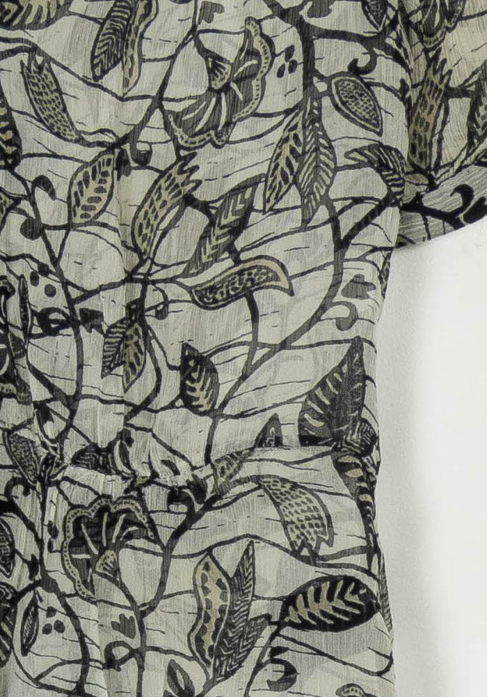 Blouse Beige et Noire - Taille XS/34 de la marque ZAPA | PARAD124019 - Vendu par Paradigme - Image 3