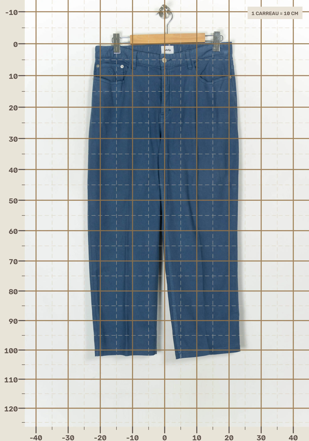 Pantalon Bleu - Taille XXL/44 de la marque Labdip | PARAD124028 - Vendu par Paradigme - Image 4
