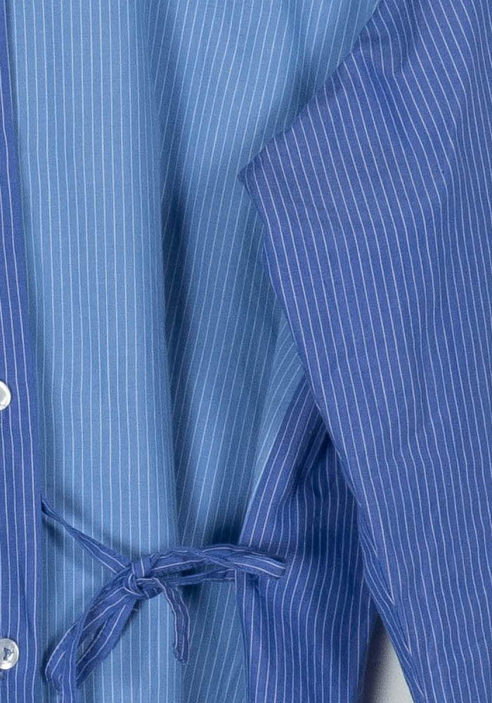 Chemisier Bleu - Taille L/40 de la marque La Fée Maraboutée | PARAD124029 - Vendu par Paradigme - Image 3