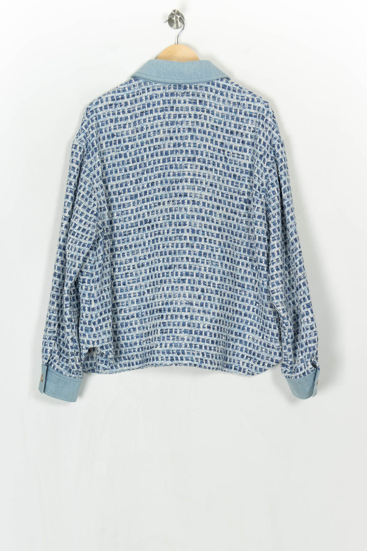 Veste courte Bleue et Blanche - Taille XXL/44 de la marque Weill | PARAD124030 - Vendu par Paradigme - Image 5