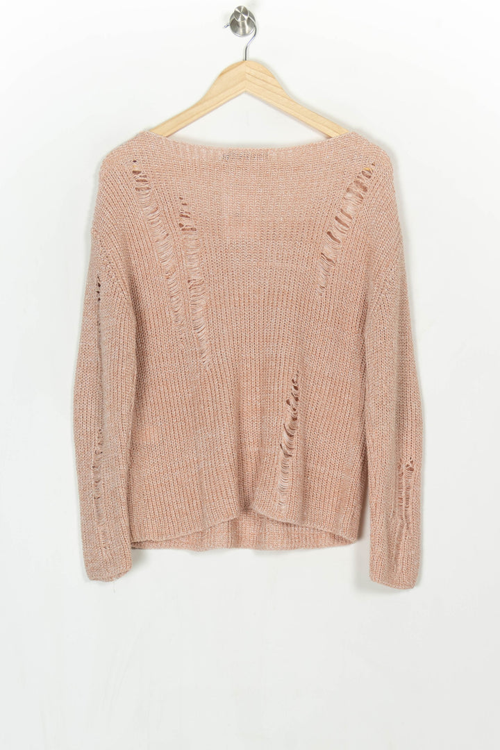 Pull Rose - Taille L/40 de la marque Bérénice | PARAD124032 - Vendu par Paradigme - Image 5