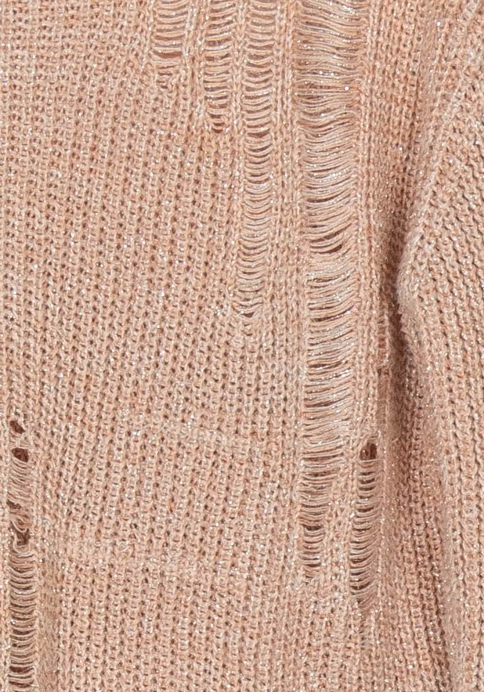 Pull Rose - Taille L/40 de la marque Bérénice | PARAD124032 - Vendu par Paradigme - Image 3