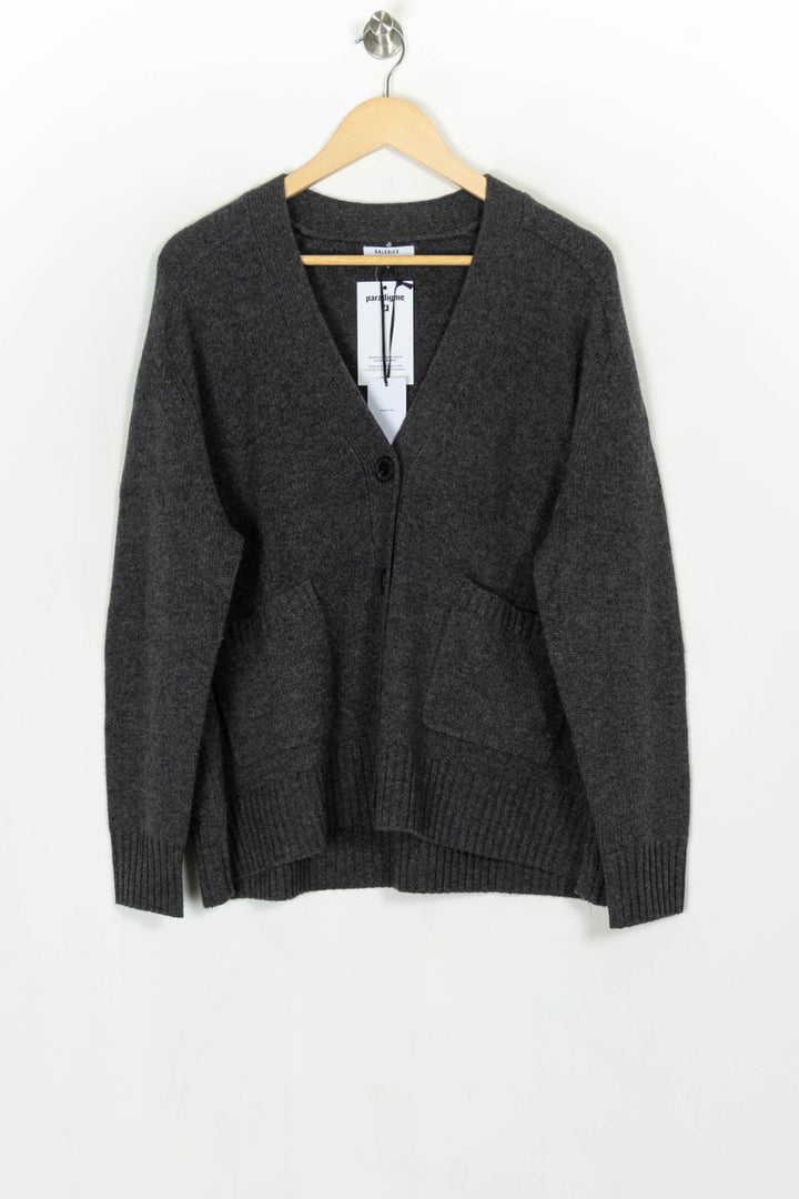 Cardigan Gris - Taille L/40 de la marque Galeries Lafayette | PARAD124034 - Vendu par Paradigme - Image 2