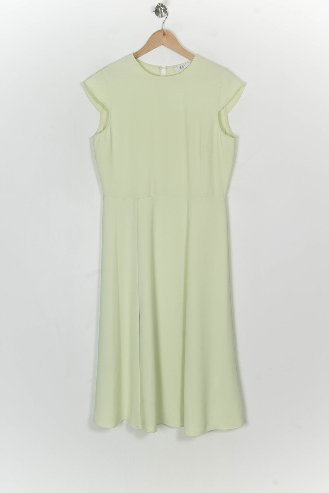 Robe Longue Vert Clair - Taille XL/42 de la marque ZAPA | PARAD124035 - Vendu par Paradigme - Image 2