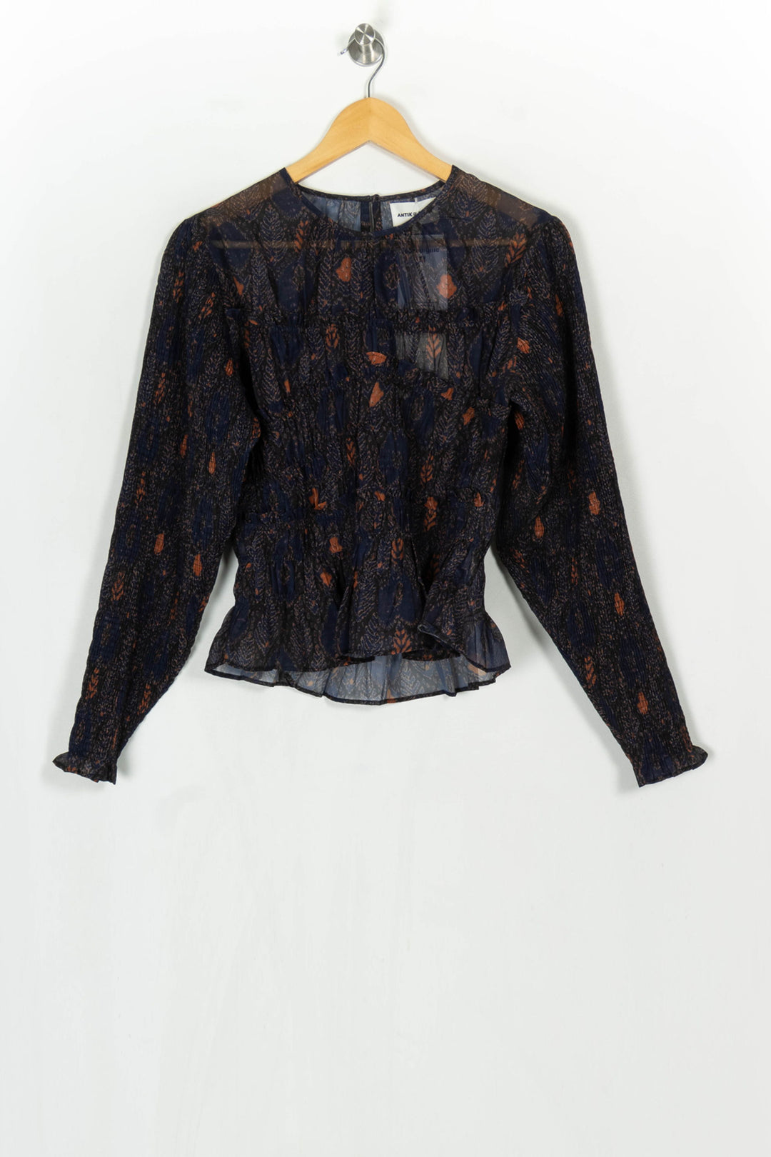 Blouse Bleue Marine et Orange - Taille XL/42 de la marque Antik Batik | PARAD124041 - Vendu par Paradigme - Image 2