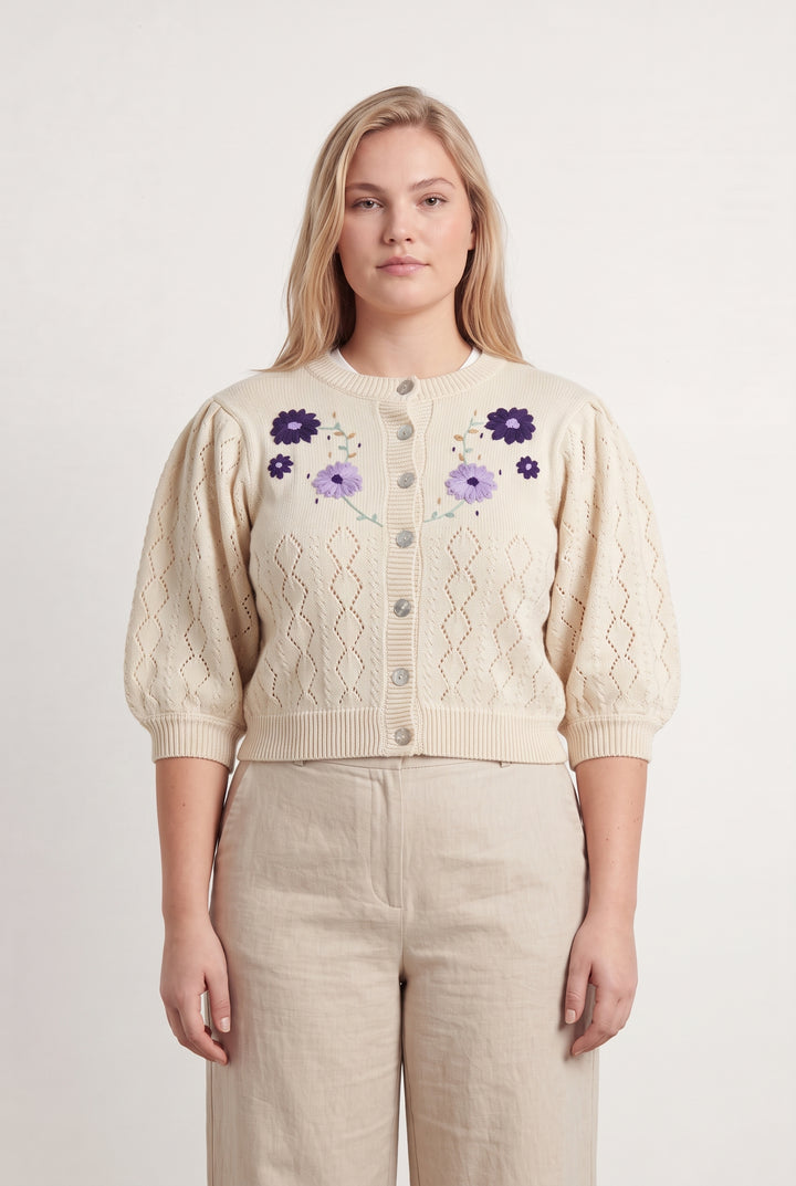Cardigan Beige - Taille XL/42 de la marque Antik Batik | PARAD124042 - Vendu par Paradigme - Image 1