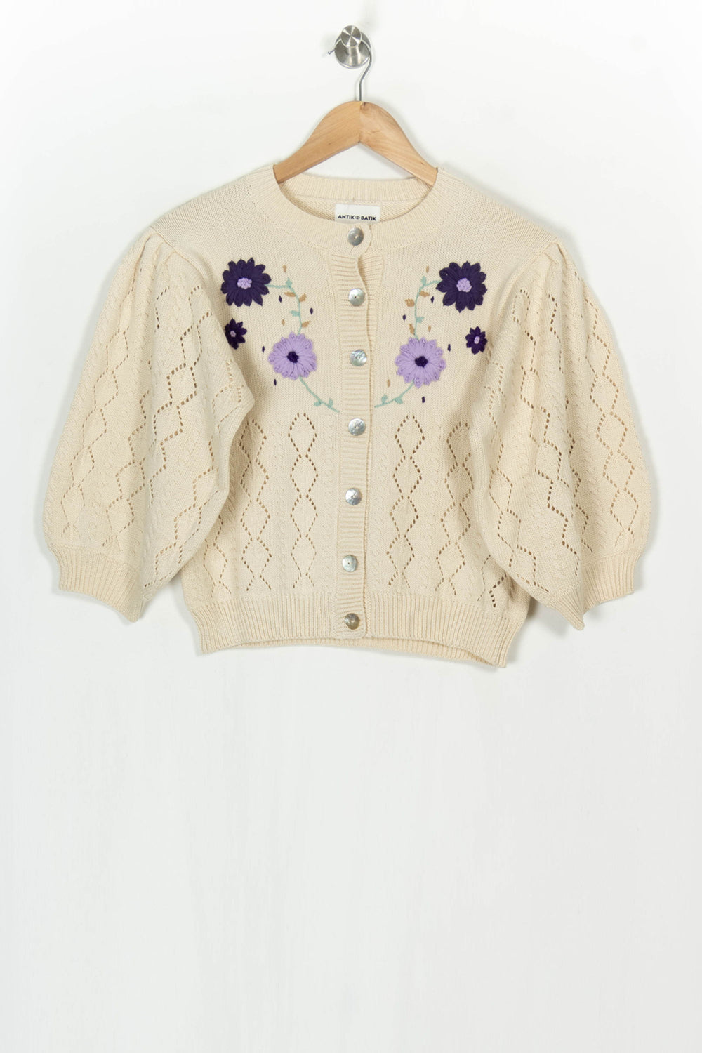 Cardigan Beige - Taille XL/42 de la marque Antik Batik | PARAD124042 - Vendu par Paradigme - Image 2
