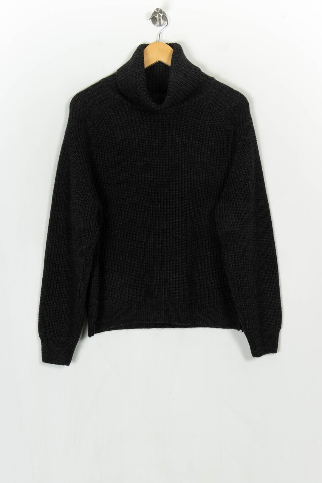 Pull À Col Roulé Noir - Taille L/40 de la marque One Step | PARAD124044 - Vendu par Paradigme - Image 2