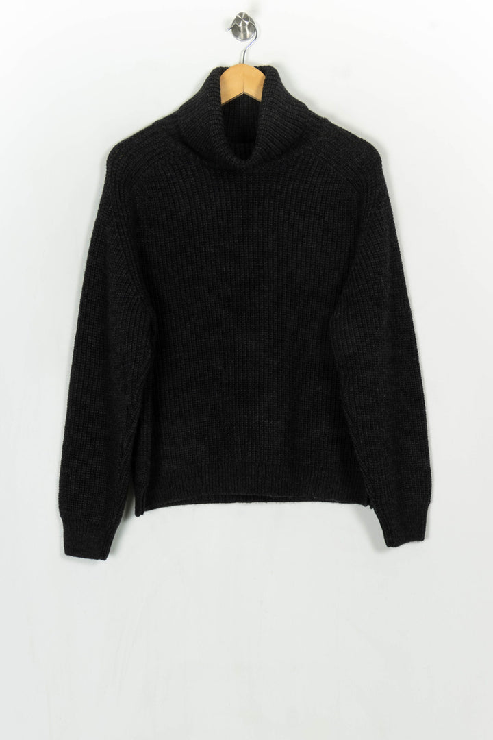 Pull À Col Roulé Noir - Taille L/40 de la marque One Step | PARAD124044 - Vendu par Paradigme - Image 2