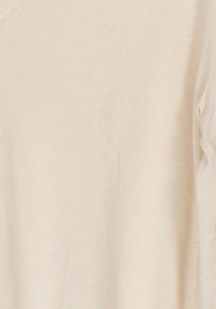 Pull Col V Beige - Taille L/40 de la marque Eric Bompard | PARAD124046 - Vendu par Paradigme - Image 3