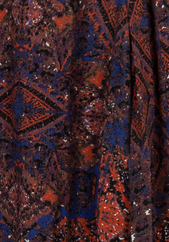Blouse Rouge et Bleue - Taille M/38 de la marque La Fée Maraboutée | PARAD124049 - Vendu par Paradigme - Image 3