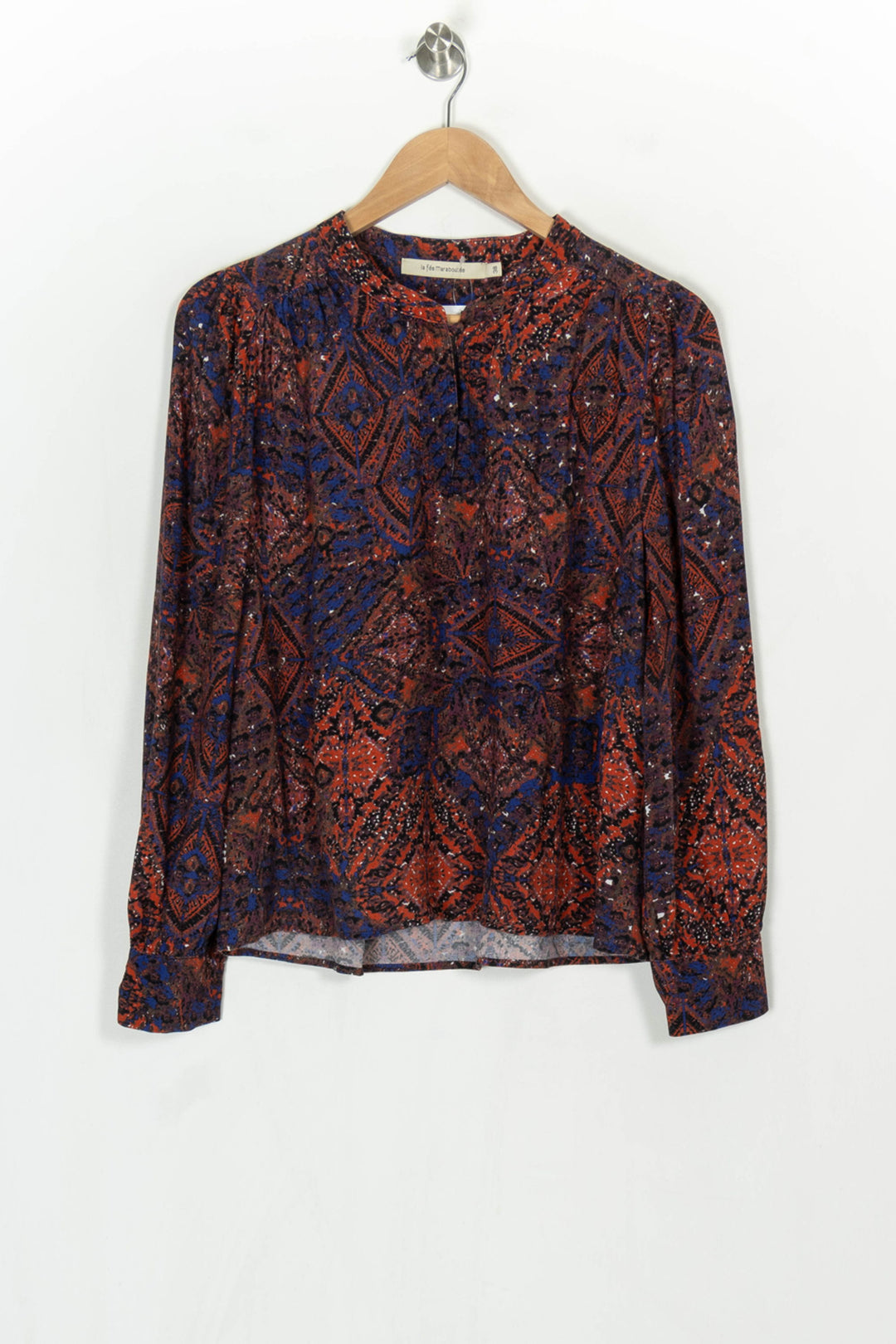 Blouse Rouge et Bleue - Taille M/38 de la marque La Fée Maraboutée | PARAD124049 - Vendu par Paradigme - Image 2