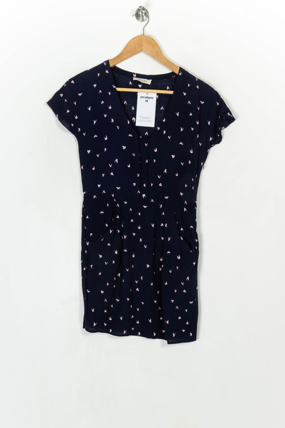 Robe Courte Bleu Marine - Taille XS/34 de la marque Marie Sixtine | PARAD124054 - Vendu par Paradigme - Image 2