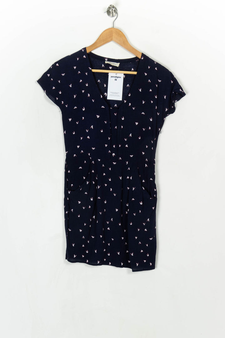 Robe Courte Bleu Marine - Taille XS/34 de la marque Marie Sixtine | PARAD124054 - Vendu par Paradigme - Image 2
