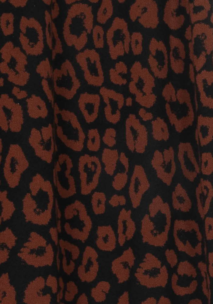 Jupe Noire et Marron - Taille M/38 de la marque La Fée Maraboutée | PARAD124055 - Vendu par Paradigme - Image 3