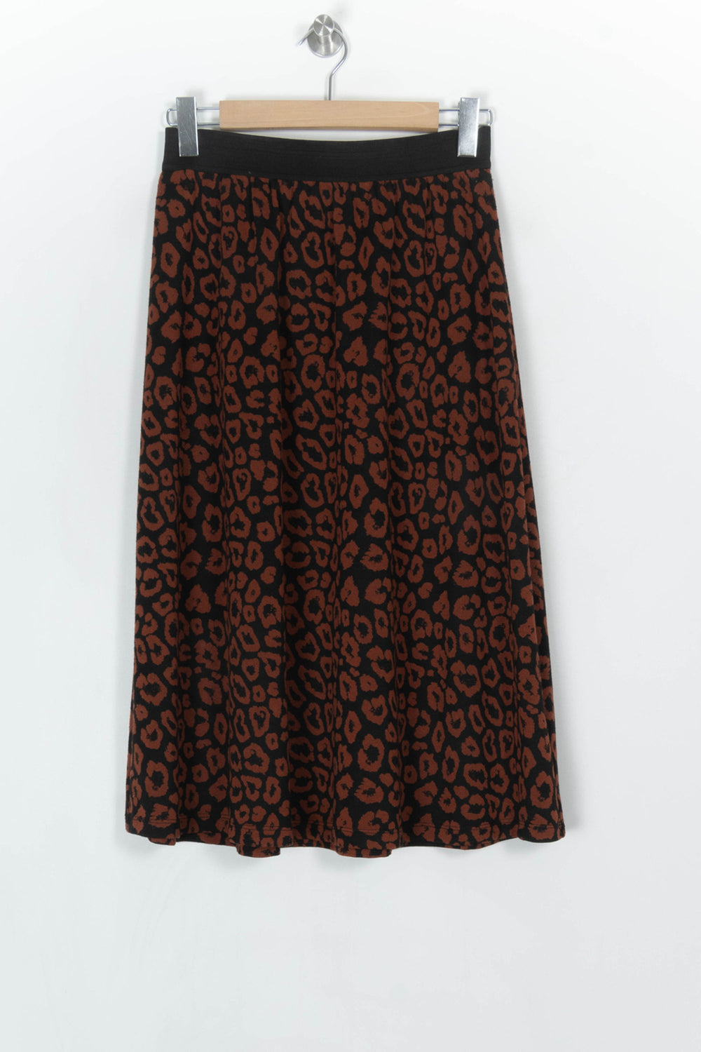 Jupe Noire et Marron - Taille M/38 de la marque La Fée Maraboutée | PARAD124055 - Vendu par Paradigme - Image 2