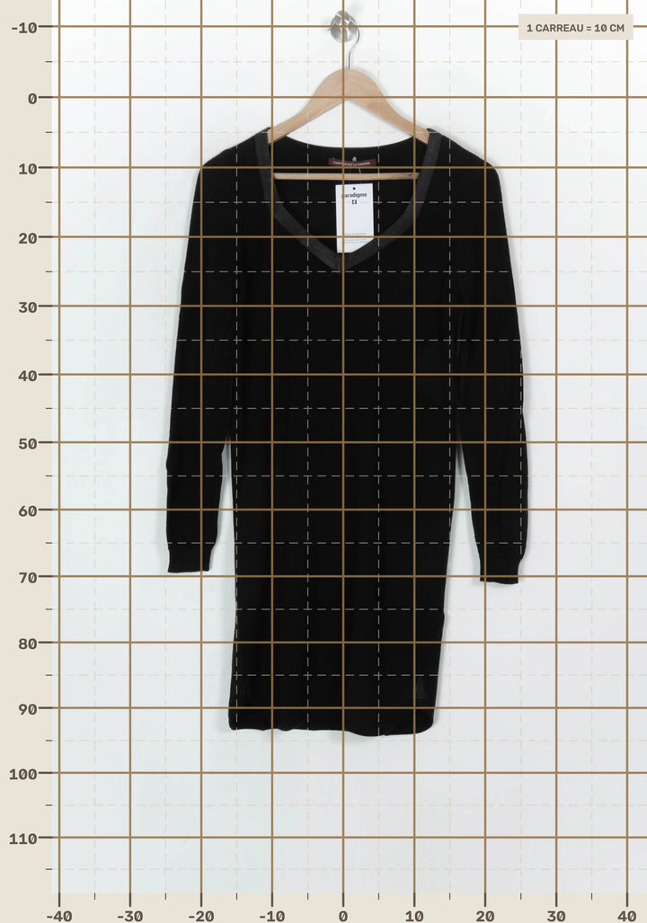 Robe Courte Noire - Taille M/38 de la marque Comptoir des Cotonniers | PARAD124056 - Vendu par Paradigme - Image 4