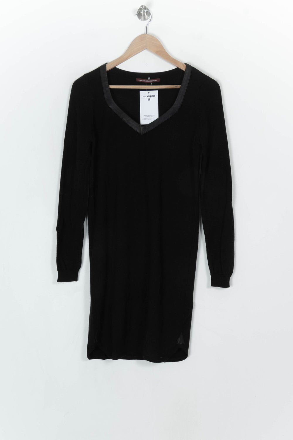 Robe Courte Noire - Taille M/38 de la marque Comptoir des Cotonniers | PARAD124056 - Vendu par Paradigme - Image 2