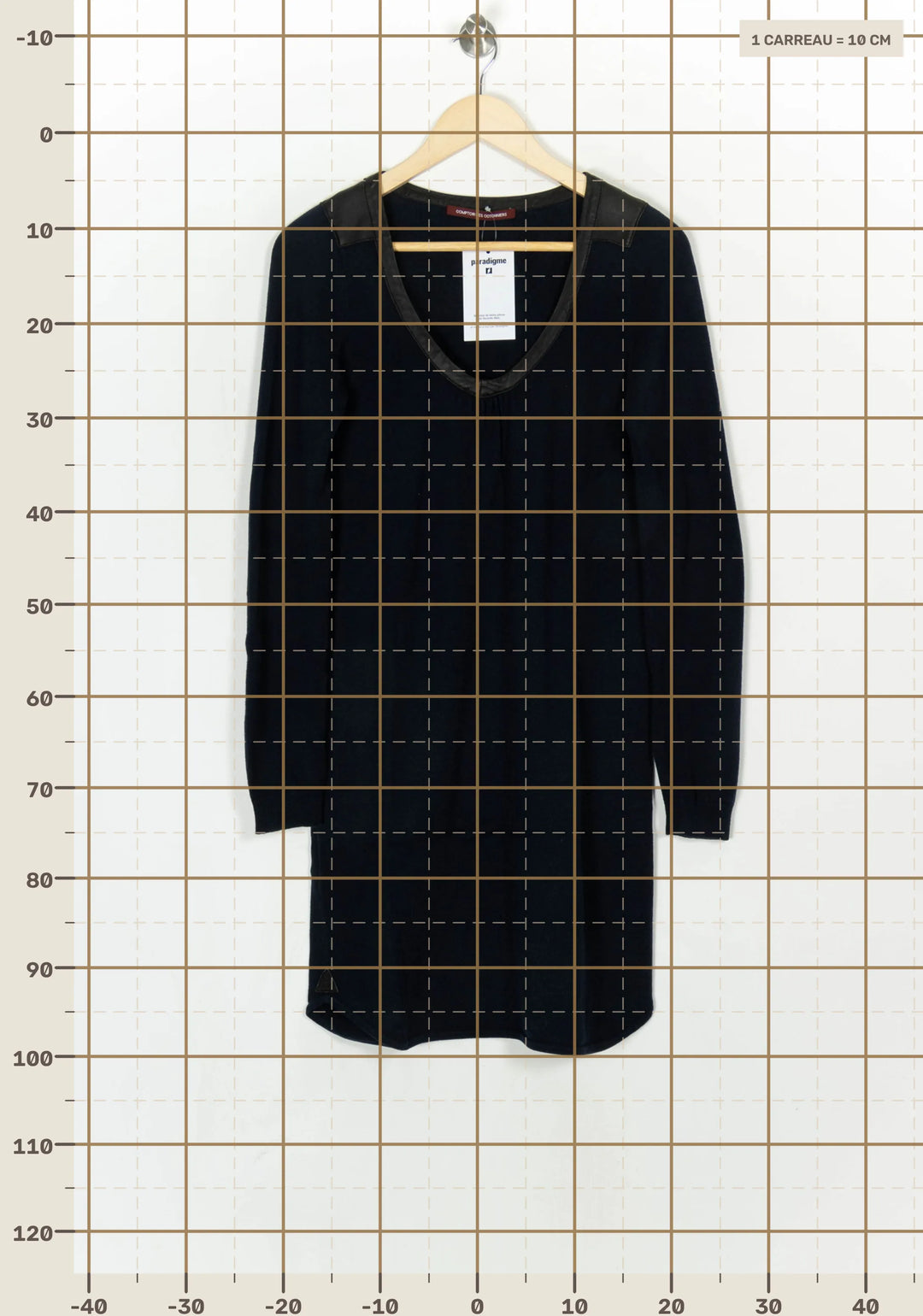 Robe Courte Bleue - Taille M/38 de la marque Comptoir des Cotonniers | PARAD124059 - Vendu par Paradigme - Image 4