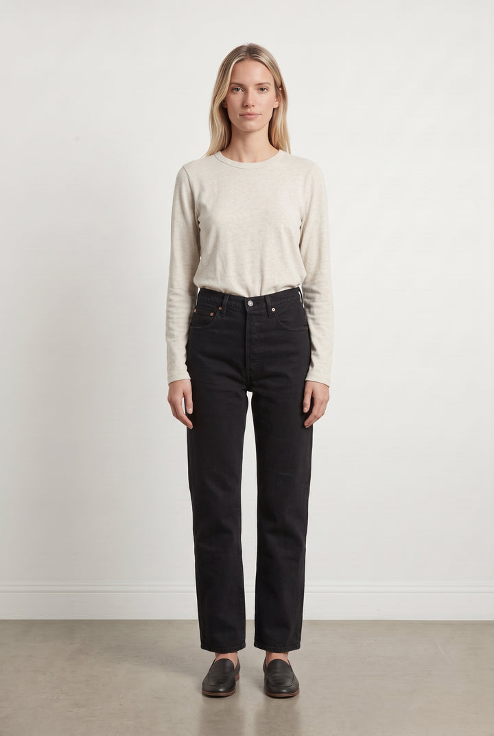 Jean Droit Noir - Taille M/38 de la marque Levi&