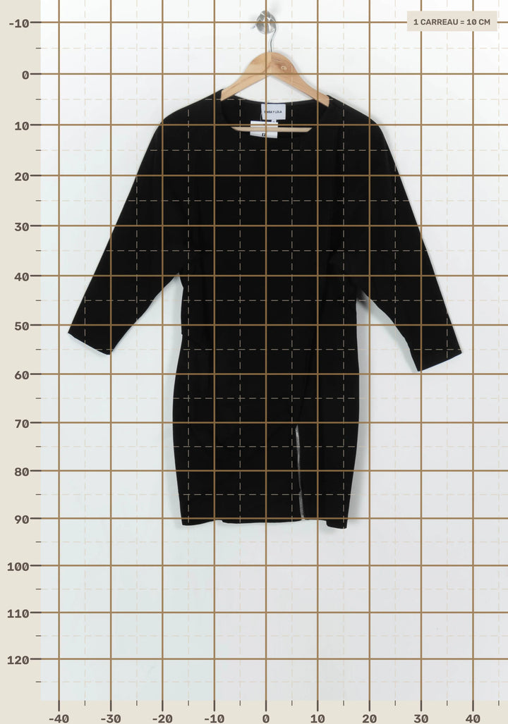 Robe Courte Noire - Taille M/38 de la marque Bimba y Lola | PARAD124061 - Vendu par Paradigme - Image 4