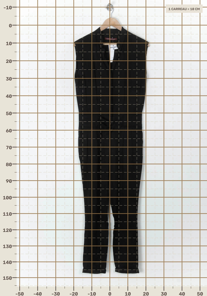 Combinaison Sans Manches Noire - Taille L/40 de la marque Comptoir des Cotonniers | PARAD124063 - Vendu par Paradigme - Image 4