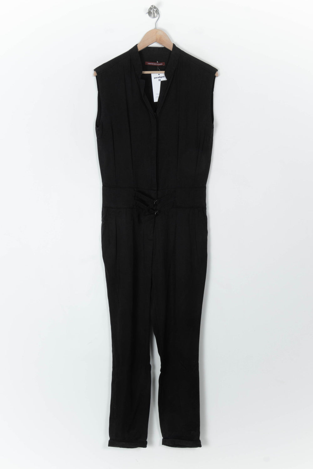 Combinaison Sans Manches Noire - Taille L/40 de la marque Comptoir des Cotonniers | PARAD124063 - Vendu par Paradigme - Image 2