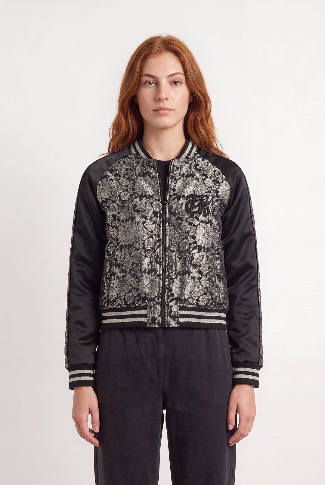 Blouson Noir et Argenté - Taille M/38 de la marque The Kooples | PARAD124065 - Vendu par Paradigme - Image 1