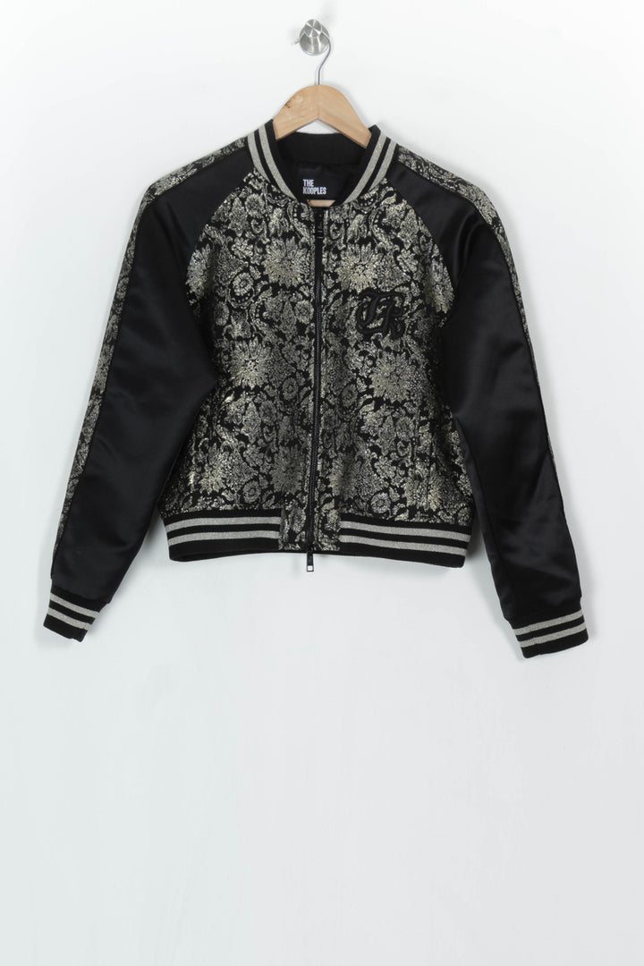 Blouson Noir et Argenté - Taille M/38 de la marque The Kooples | PARAD124065 - Vendu par Paradigme - Image 2