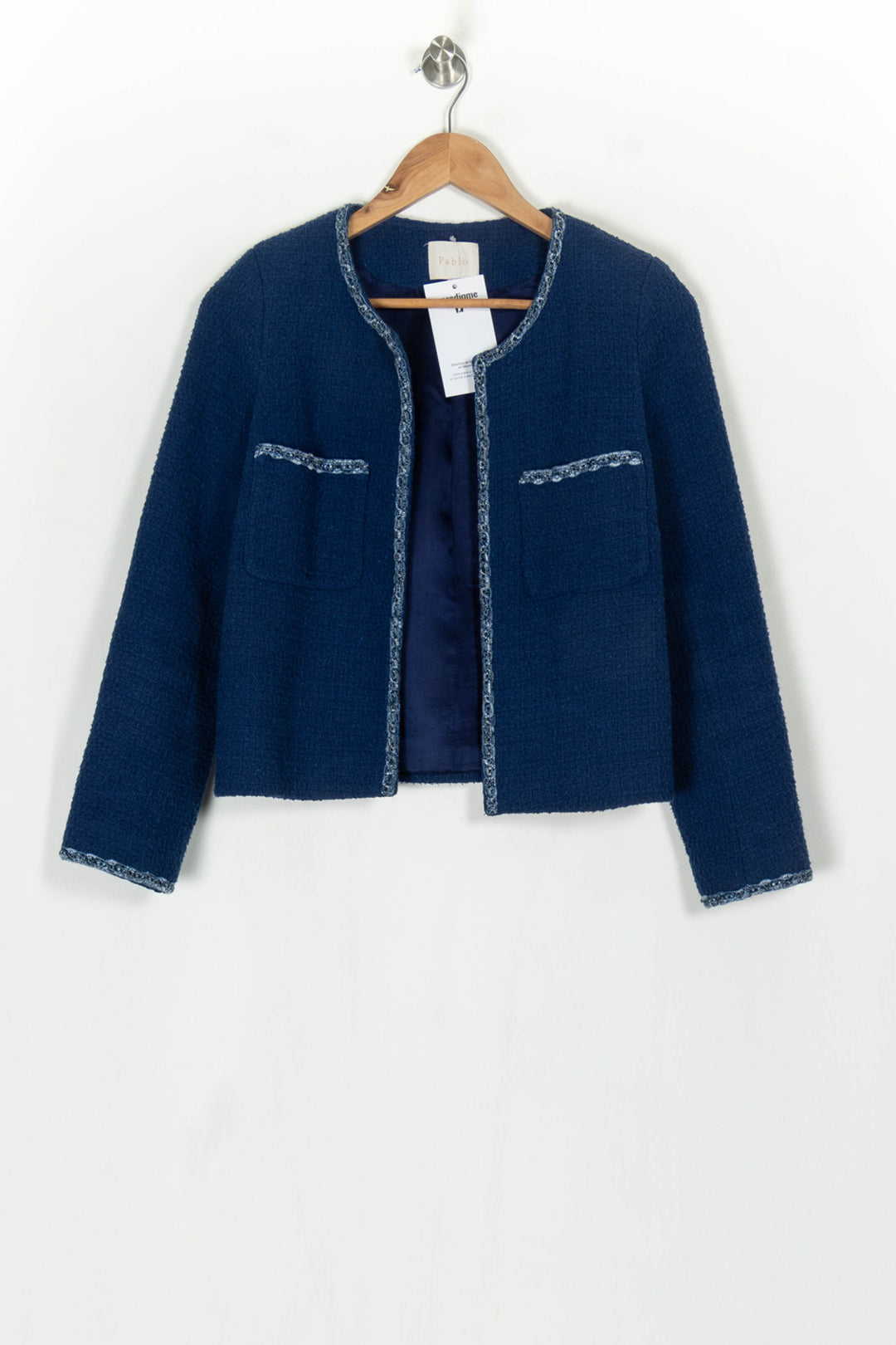 Blazer Bleu - Taille XS/34 de la marque Pablo | PARAD124067 - Vendu par Paradigme - Image 2